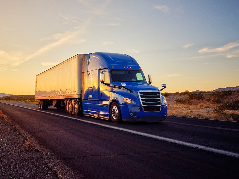 Long Haul Semi Truck — Stockton, CA — Diamond Truck Body Manufacturing Inc.