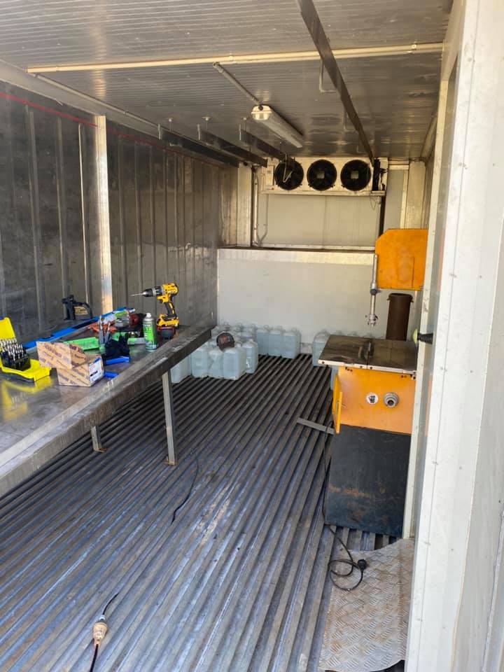 Inside a Cool Room — Refrigeration & Air Conditioning in Katherine East, NT