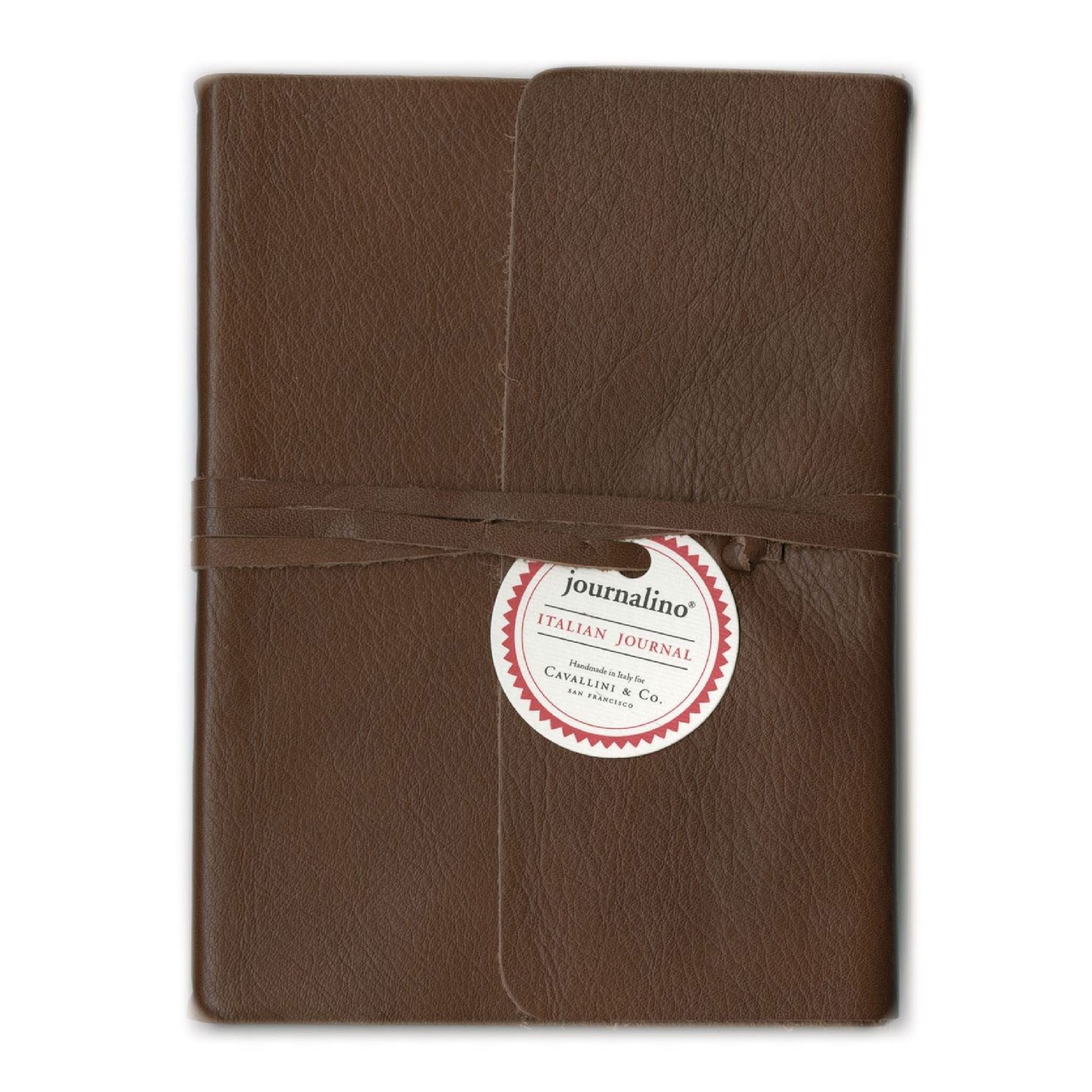 Journalino Slim Cavallini Brown (12,7x17,8cm)