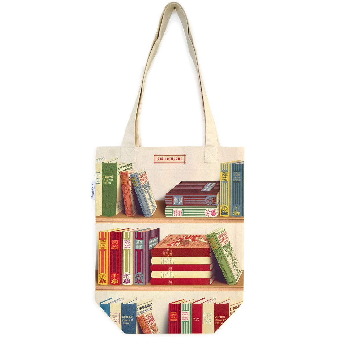 Tote Bag Library Books (33X40.5cm)