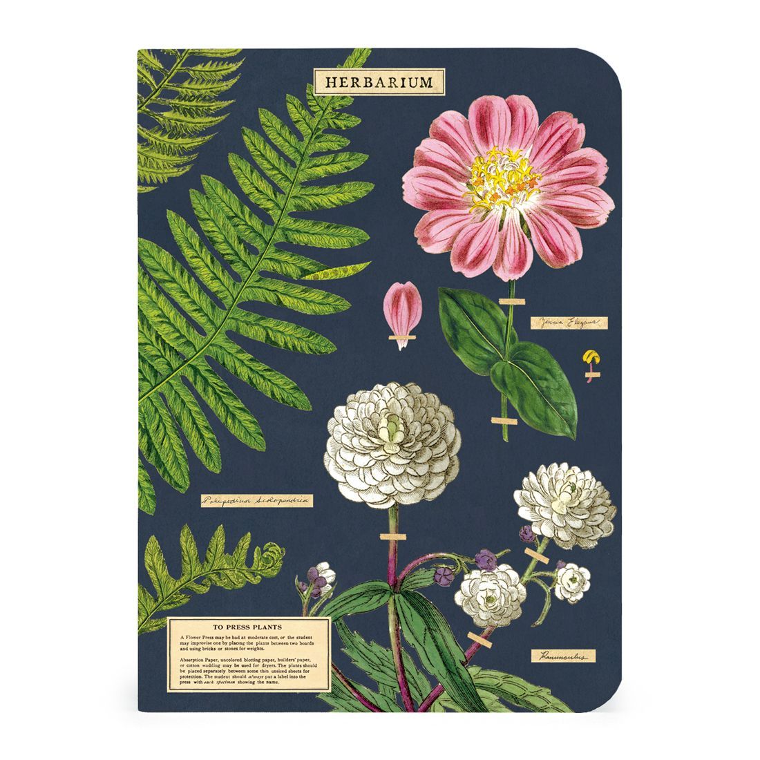 Mini Cuaderno Herbarium (10X14cm)