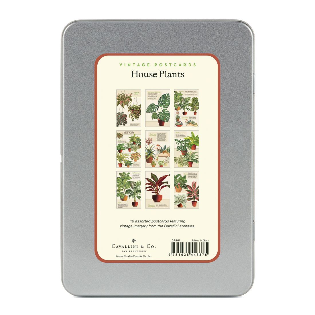 Postales Vintage House Plants (9.5X14cm)