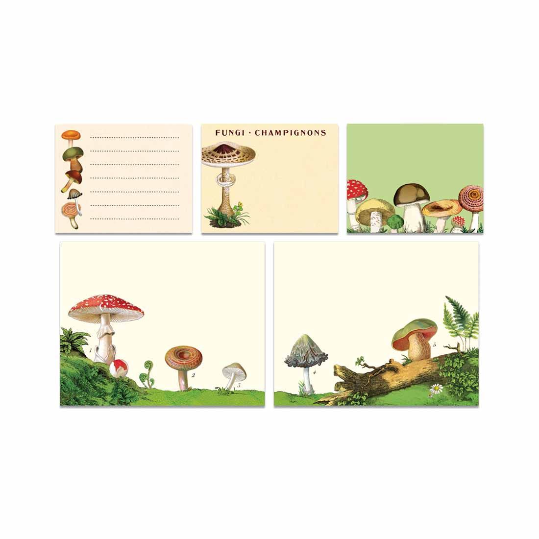 Notas Adhesivas Mushrooms