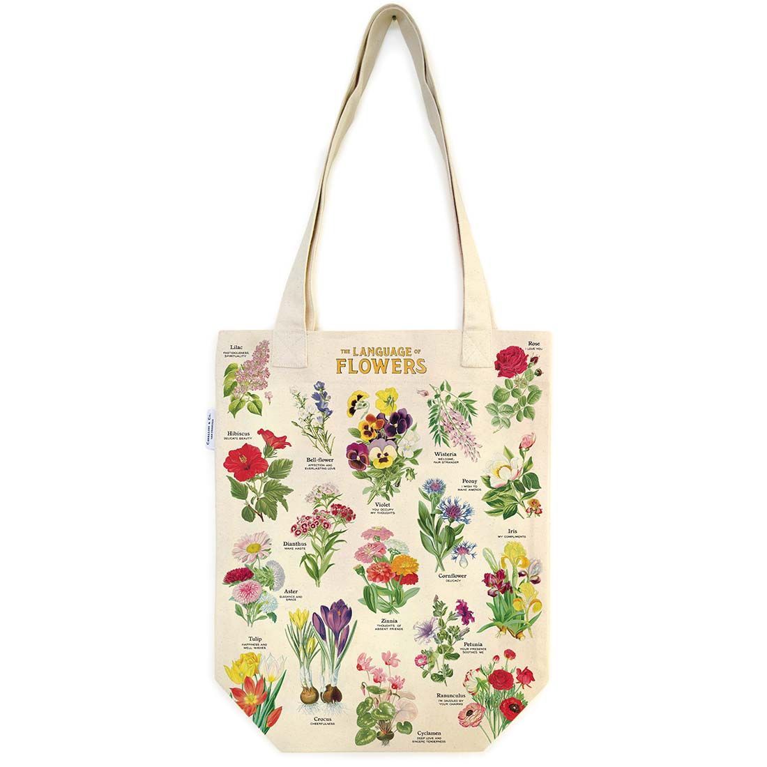 Tote Bag Language of Flowers (33X40.5cm)