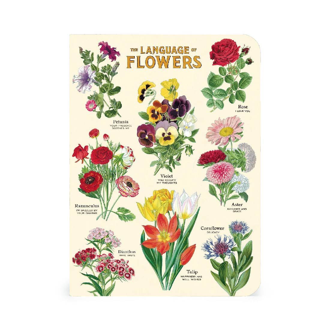 Mini Cuaderno Language of Flowers (10X14cm)