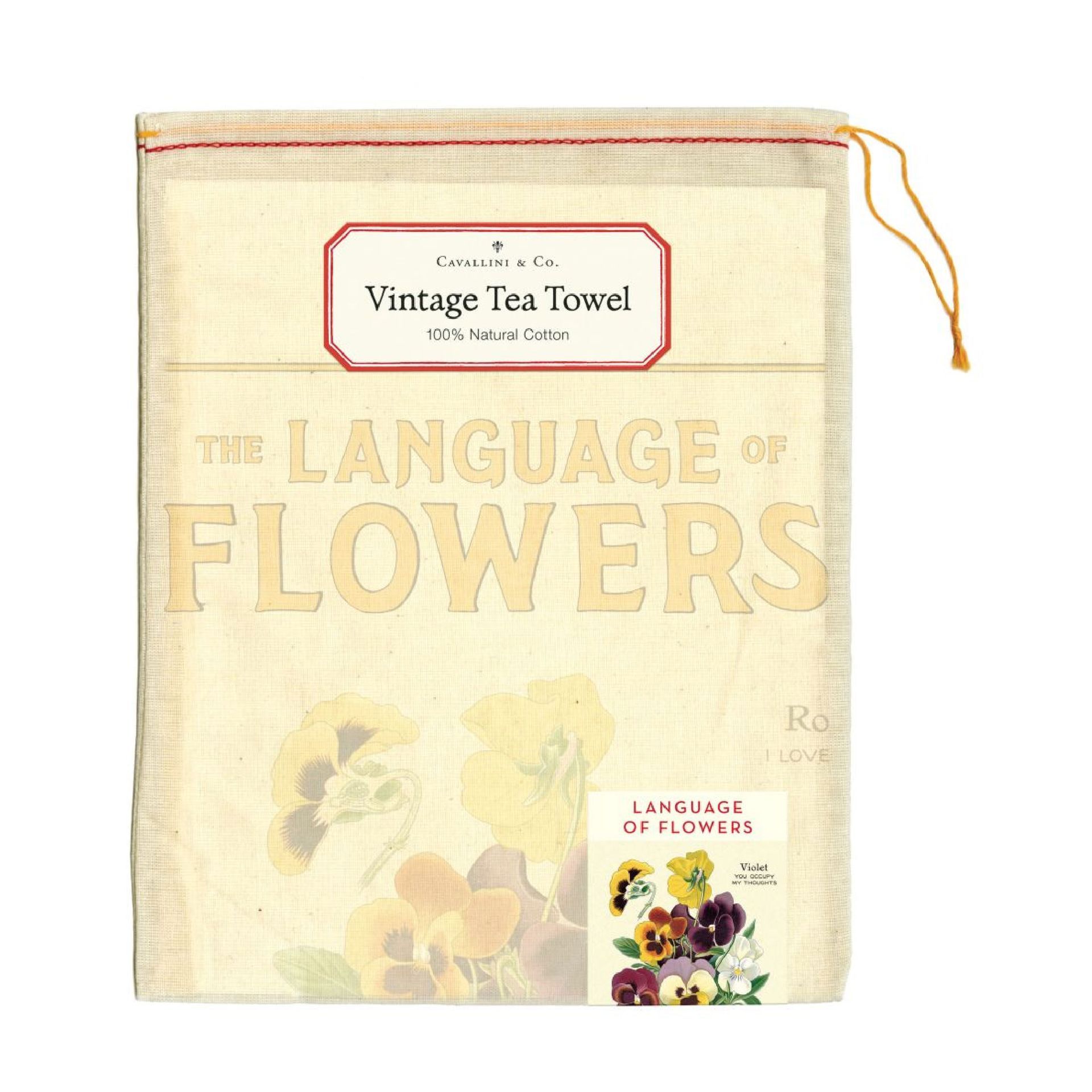 Mantelito de Té Language of Flowers (48X80cm)