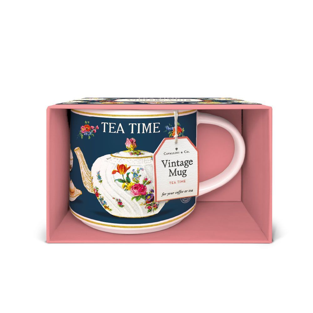 Taza Vintage Tea Time