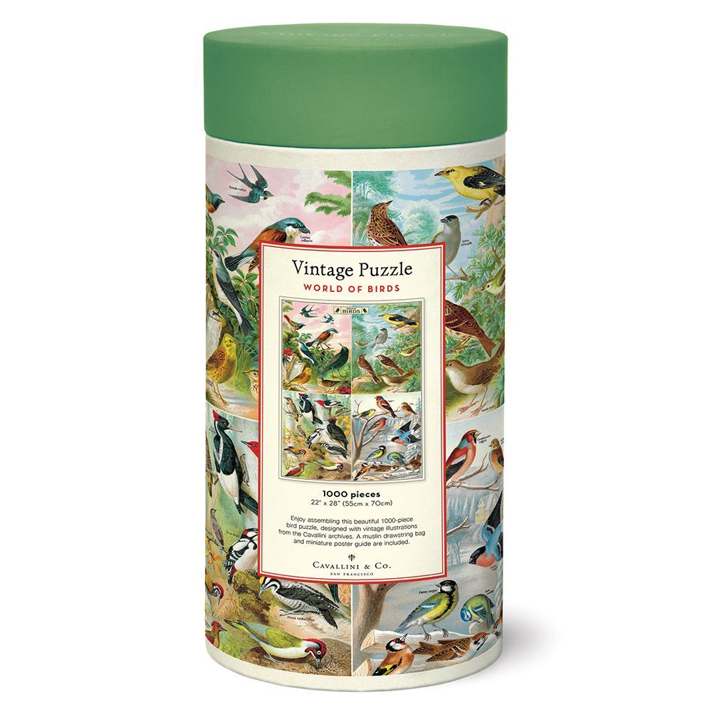 Puzzle World of Birds 1000 Piezas (55X70cm)