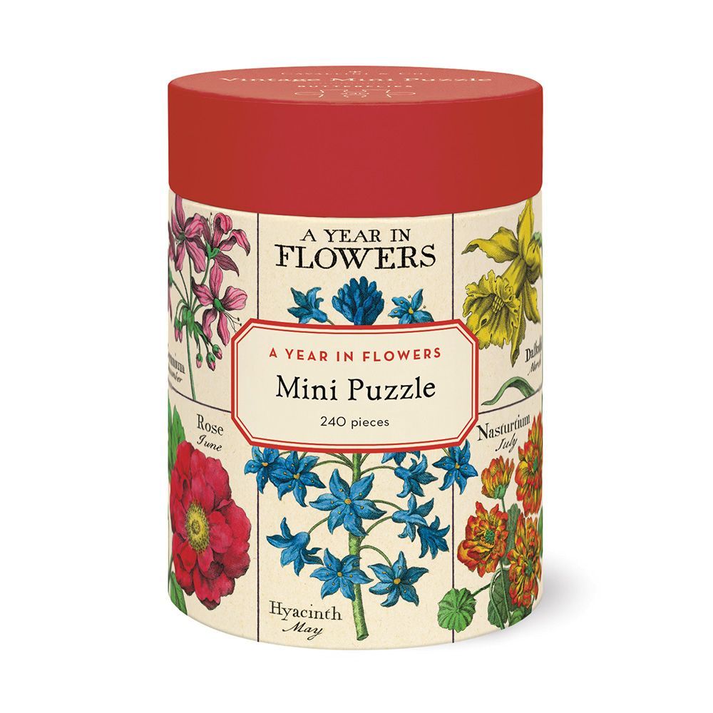 Puzzle A Year in Flowers 240 Piezas (27X35cm)