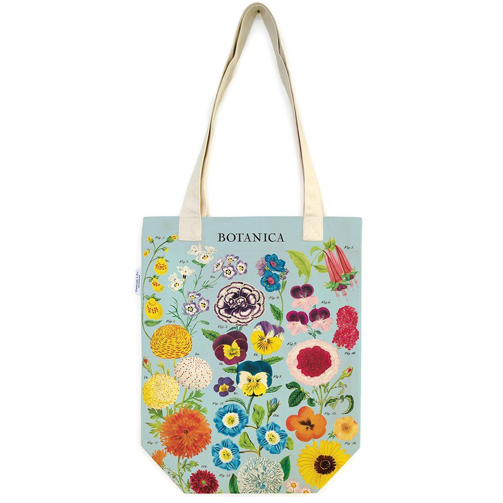 Tote Bag Vintage Botânica (33X40.5cm)
