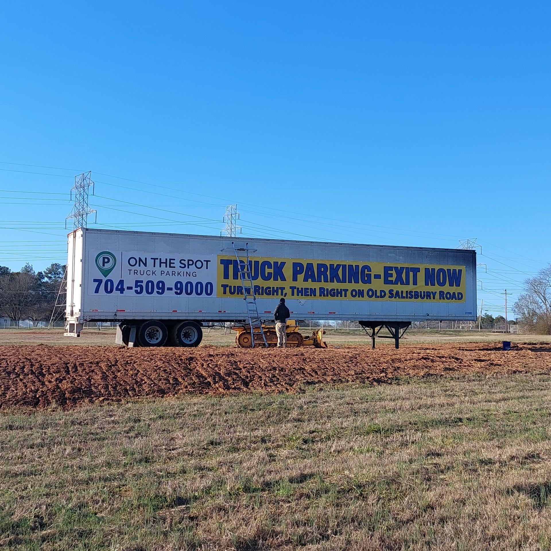 24/7 semi truck and fleet parking in Charlotte, NC at UPTime Truck Parking