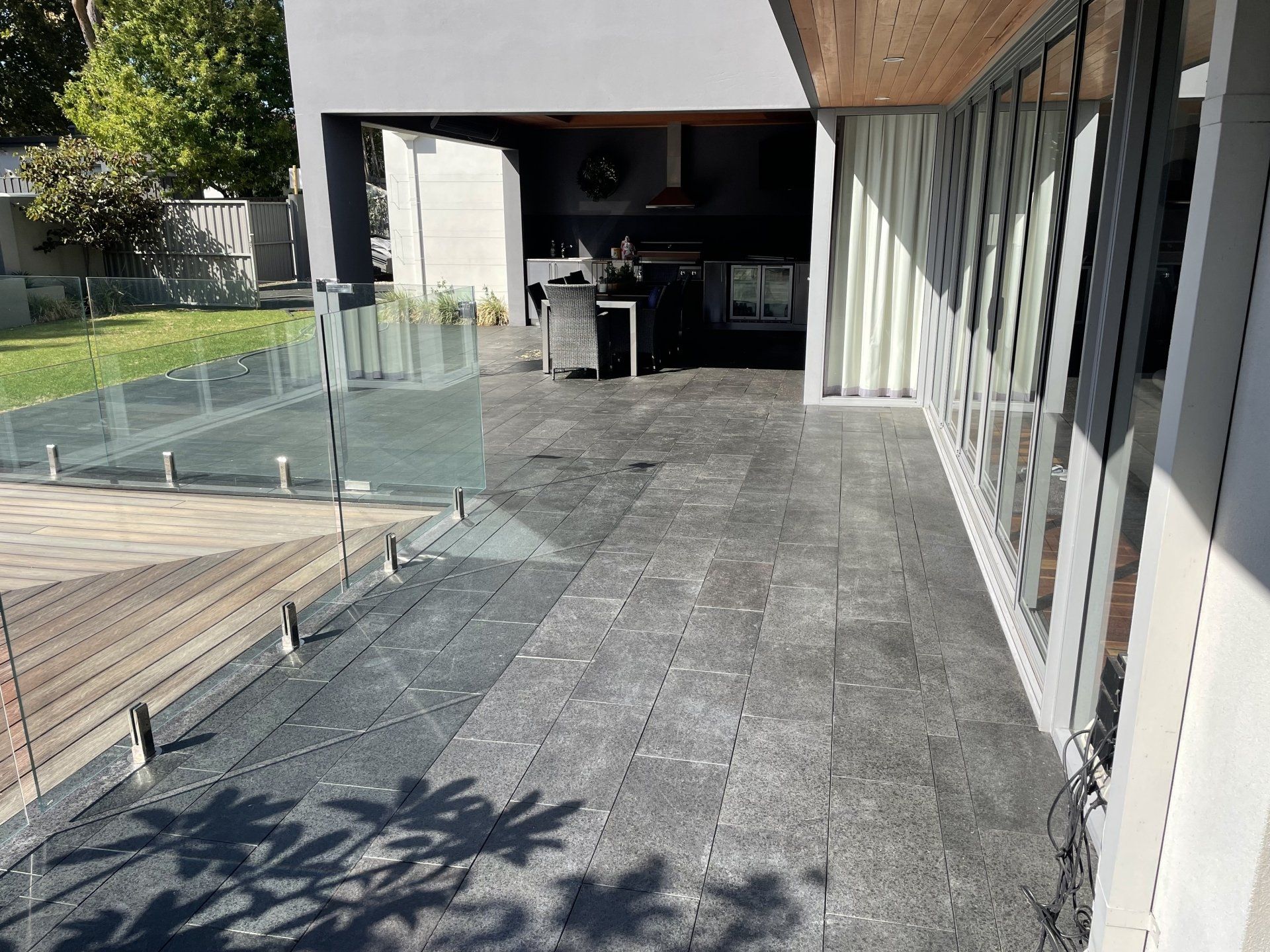 Modern Bathroom Design In Gray — Ocean Reef, WA — SanTerra Sealing