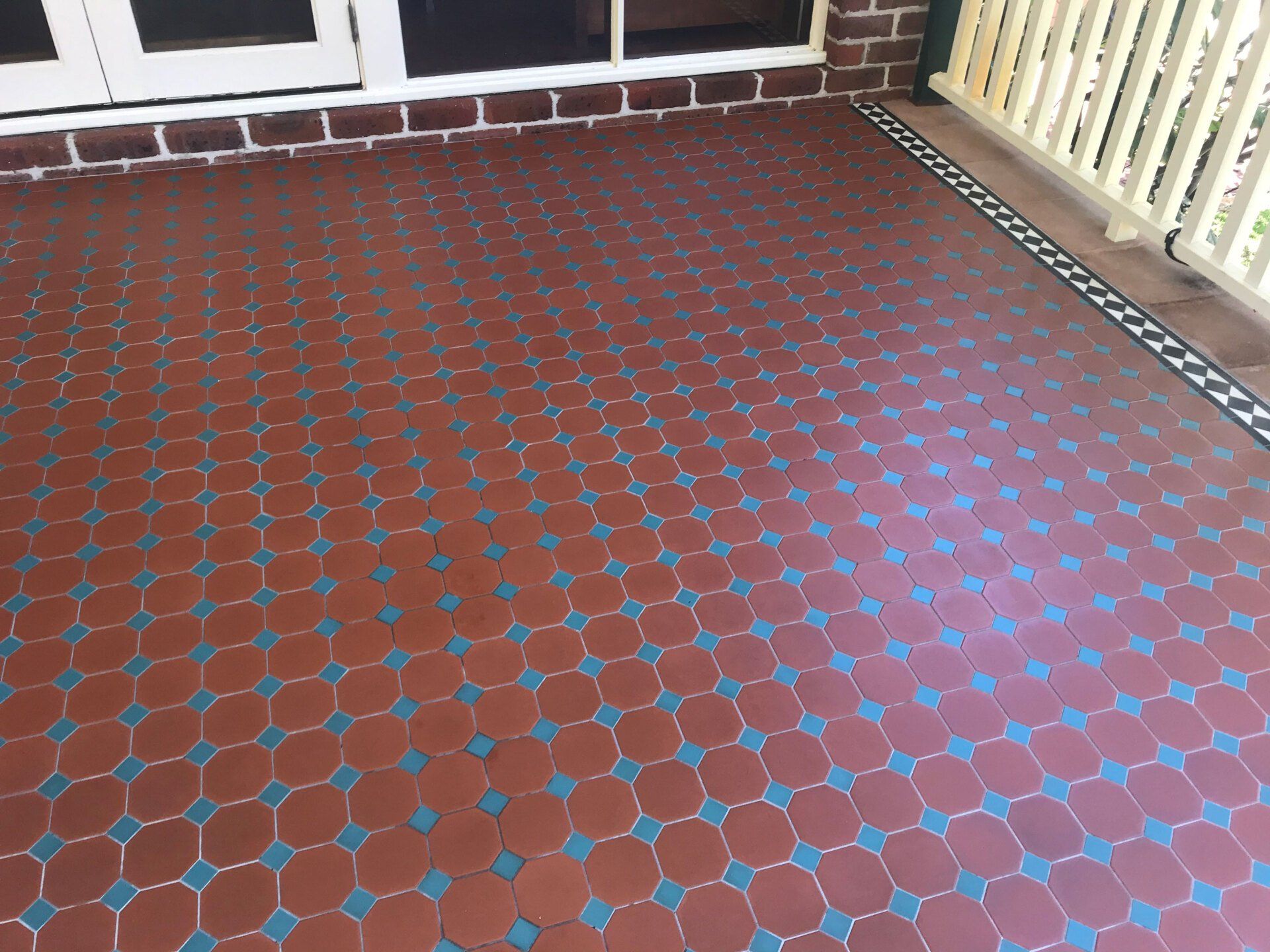Red Floor Tiles— Ocean Reef, WA — SanTerra Sealing