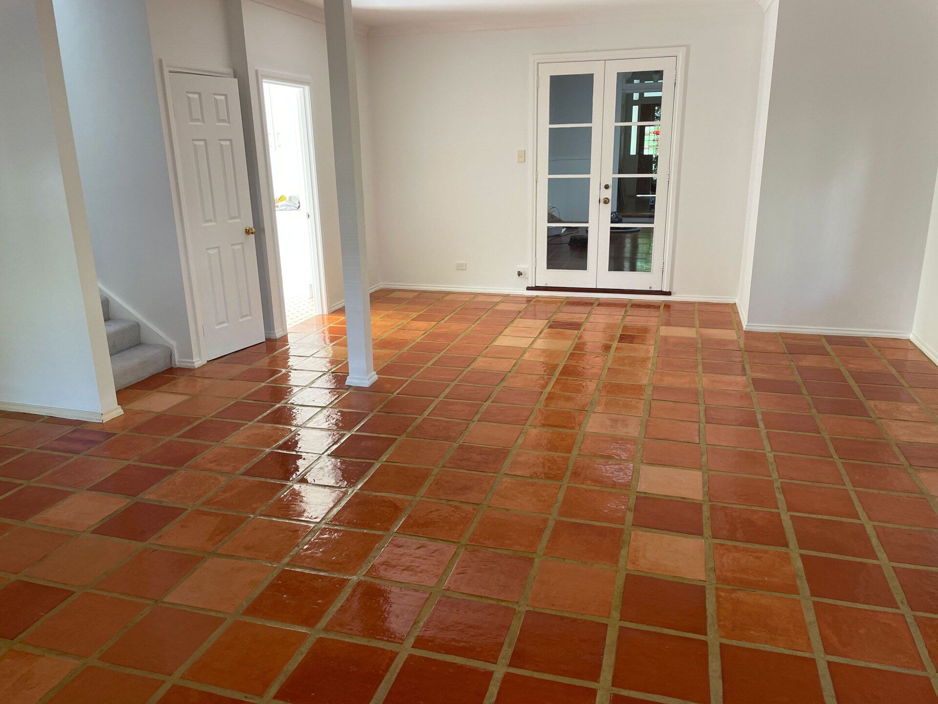 New Floor Tiles— Ocean Reef, WA — SanTerra Sealing