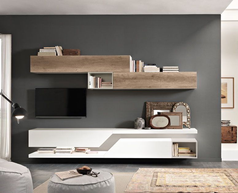 Parete attrezzata per soggiorno