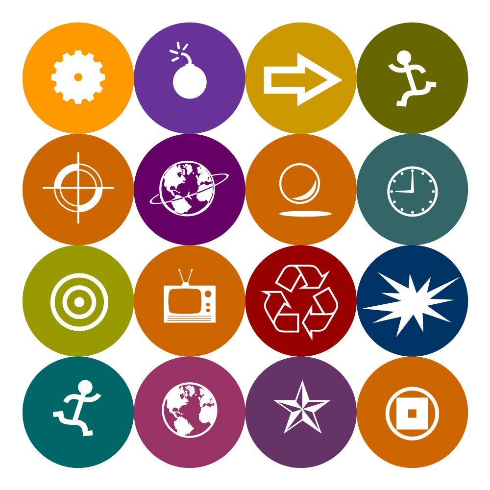 Eclectic One DIngbat Icon Fonts from Altered Ego Fonts