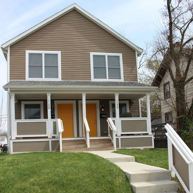 Sawmill Road Management home exterior with porch