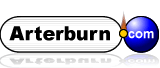 a logo for arterburn.com website design & hosting