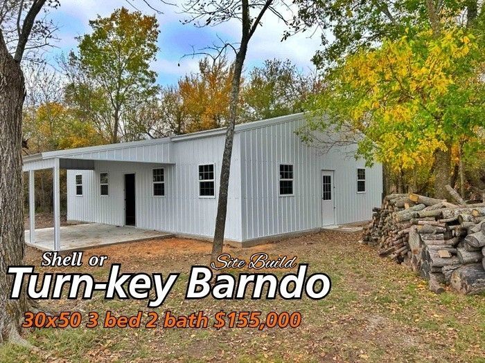Barndominiums portable buildings gilmer tx graceland cabins