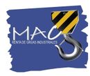 Logotipo de Grúas Industriales MAC