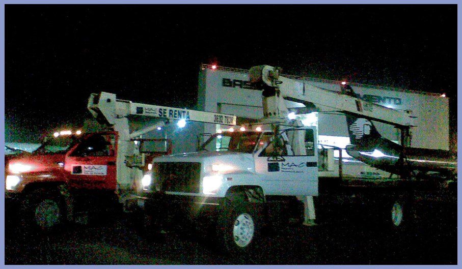Grúa industrial en renta para construcción en Guadalajara.