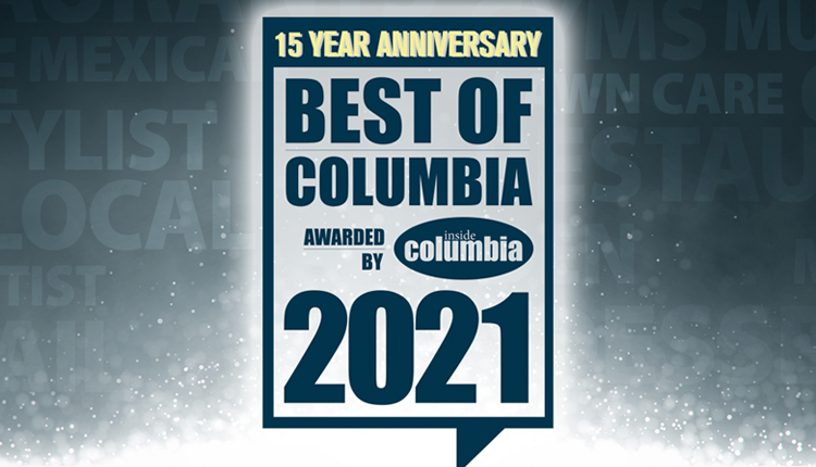 Best of Columbia 2021. Cc’s City Broiler Won Numerous Awards for Food & Service.