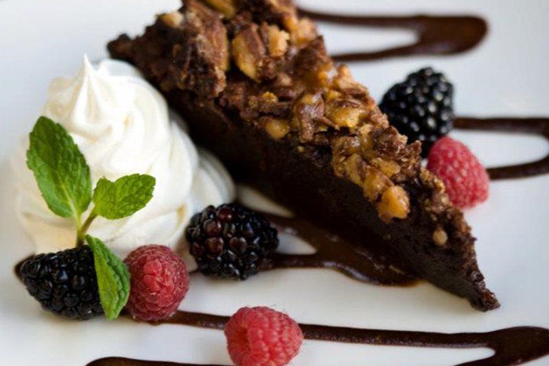 Flourless chocolate torte