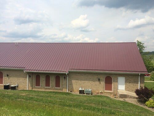 Metal Roof Install - North Central, WV - William R. Sharpe
