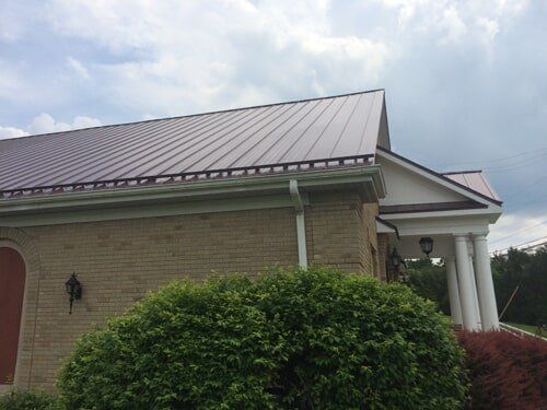 Metal Roof on Church - North Central, WV - William R. Sharpe