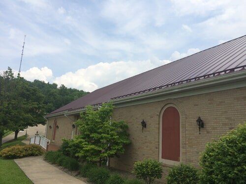 Commercial Building with Metal Roof - North Central, WV - William R. Sharpe