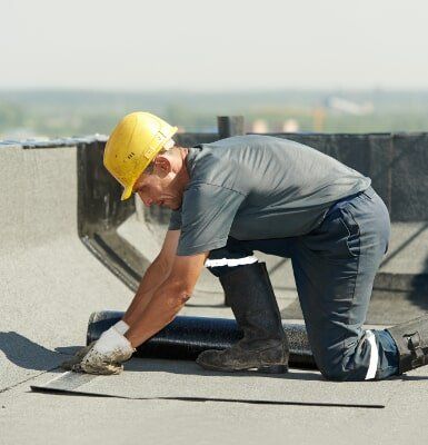 Repair on Flat Roof —  roofing in North Central, VW