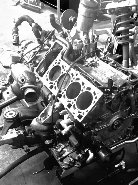 Car Engine Hauled Out | Fairfield Motoworks LLC