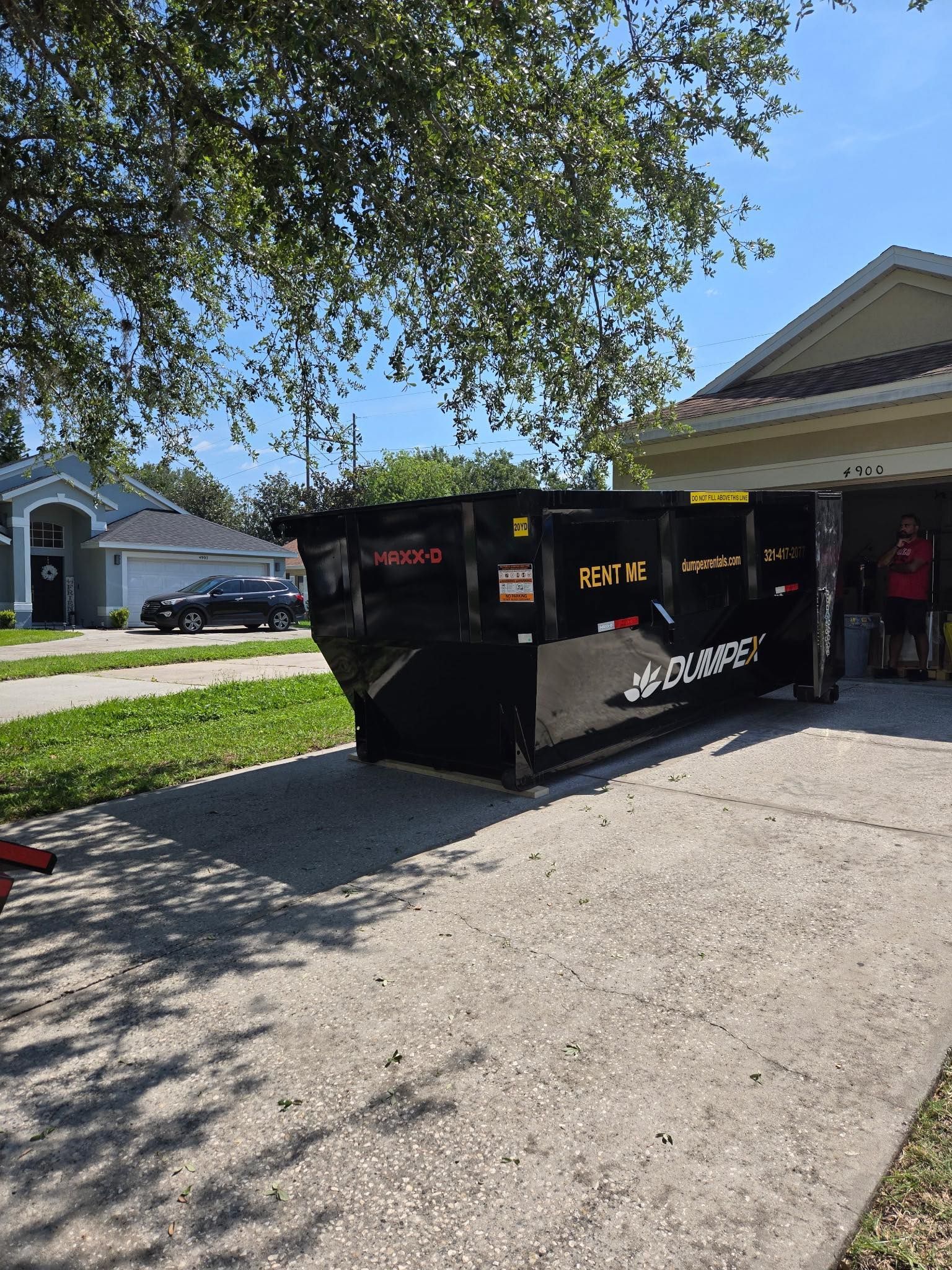 dumpster rental orlando fl