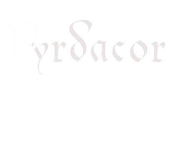 pyrdacor makes retro games logo