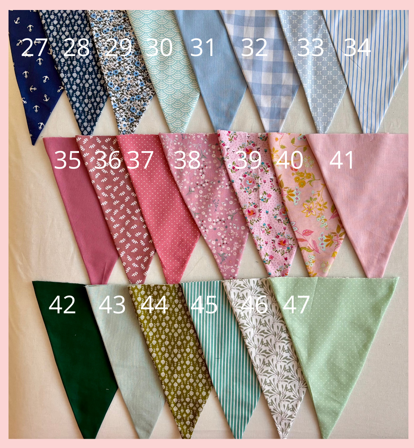 Zelf samenstellen feestslingers