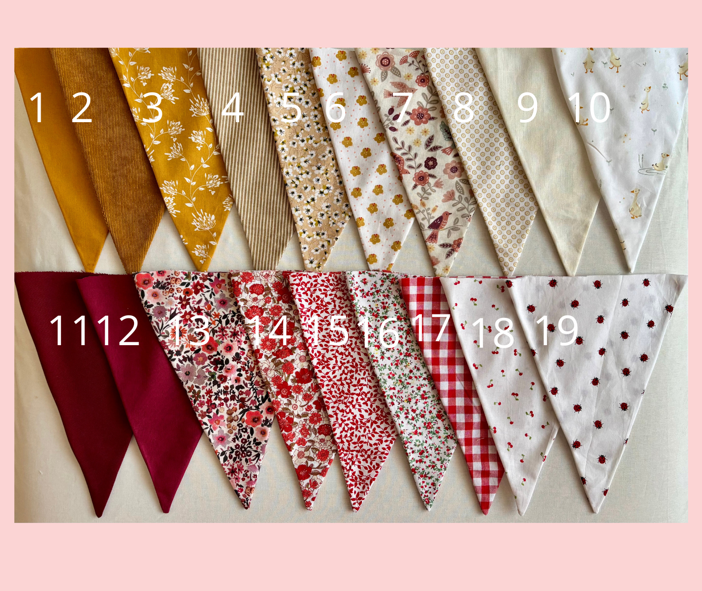 Zelf samenstellen geboorteslingers