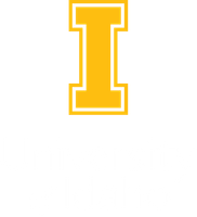 UIdaho white logo