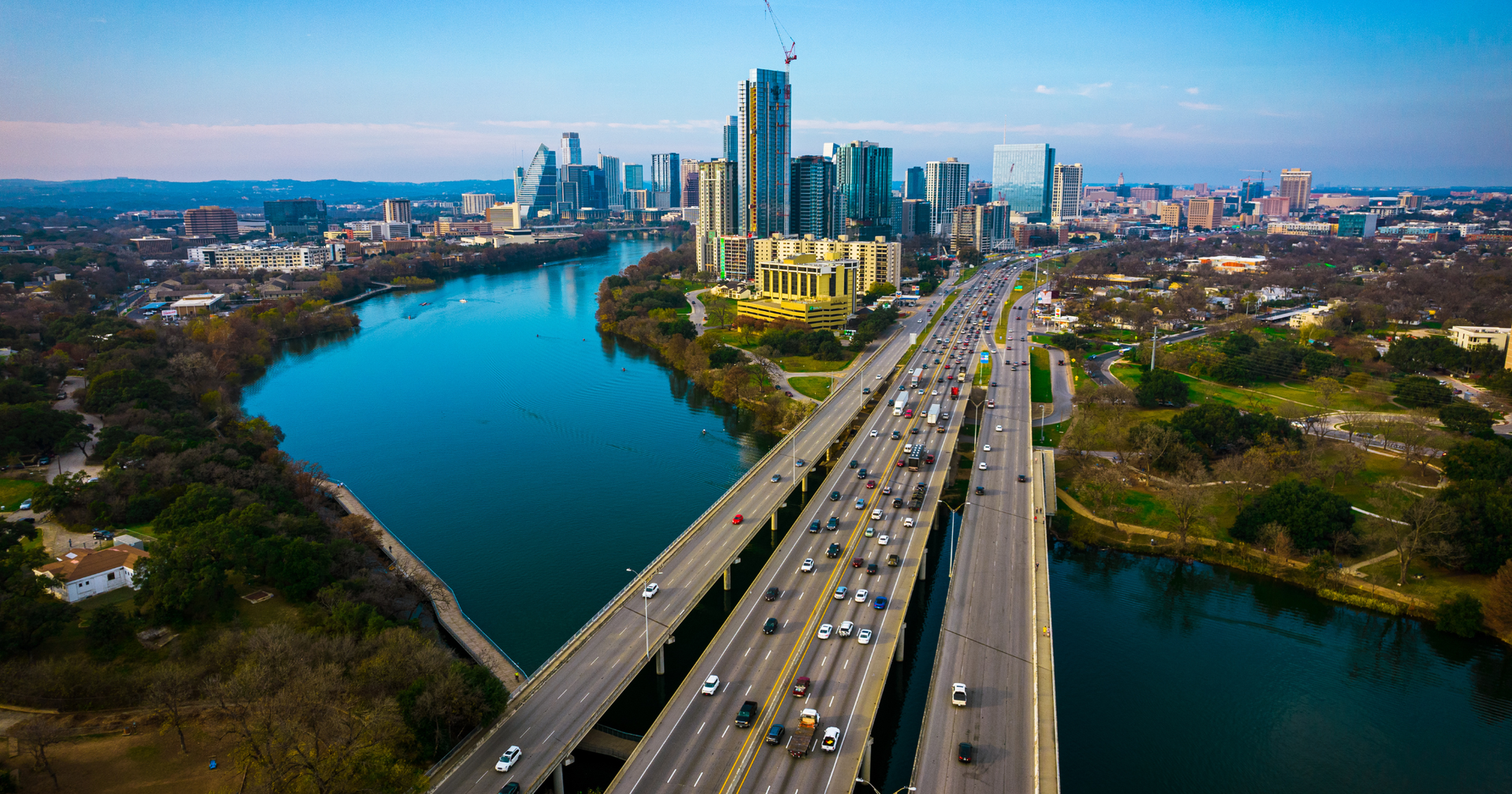 Austin, Texas Aerial View