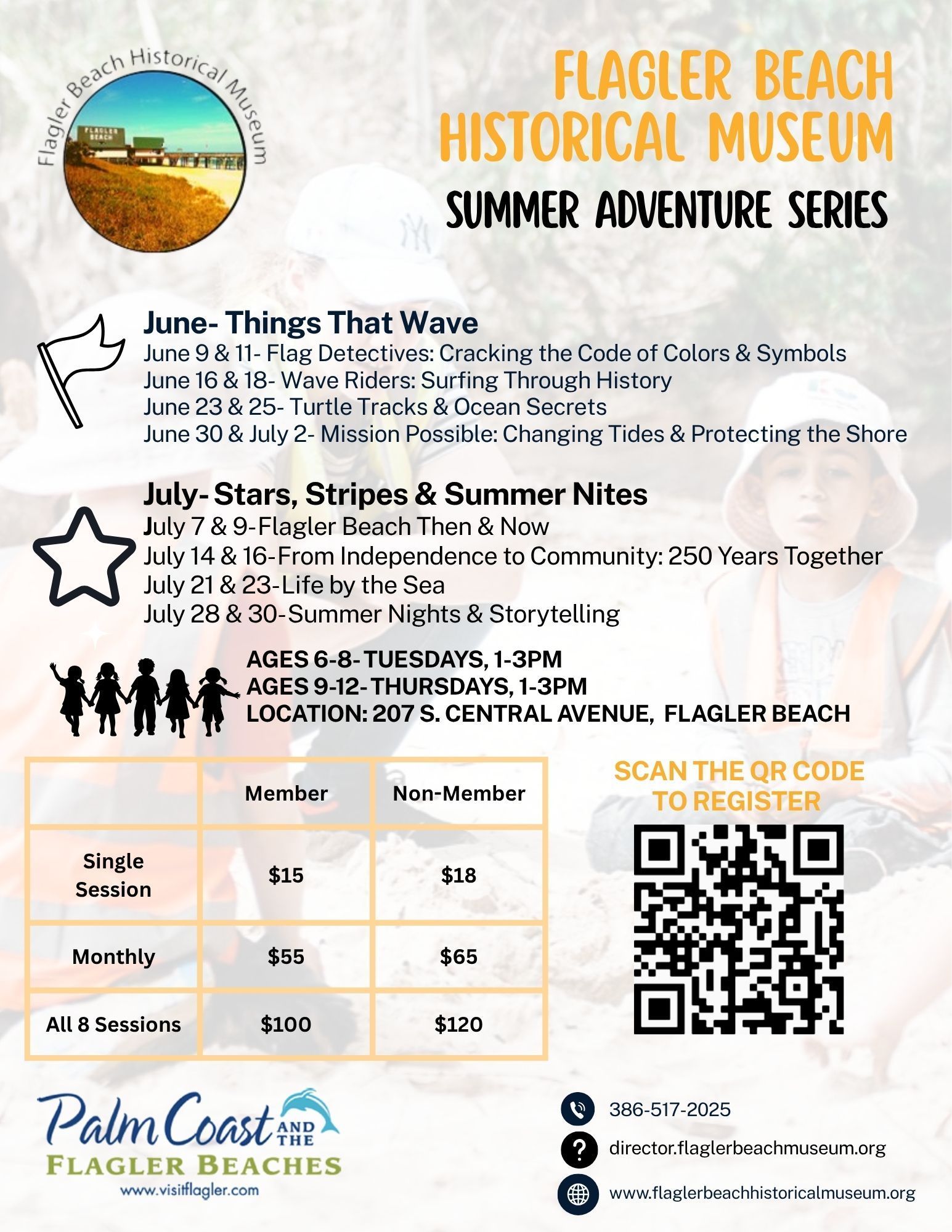18th Annual Turtle Fest poster with colorful sea turtle and event details for Flahler Beach-Veterans Park, April 11, 2026
