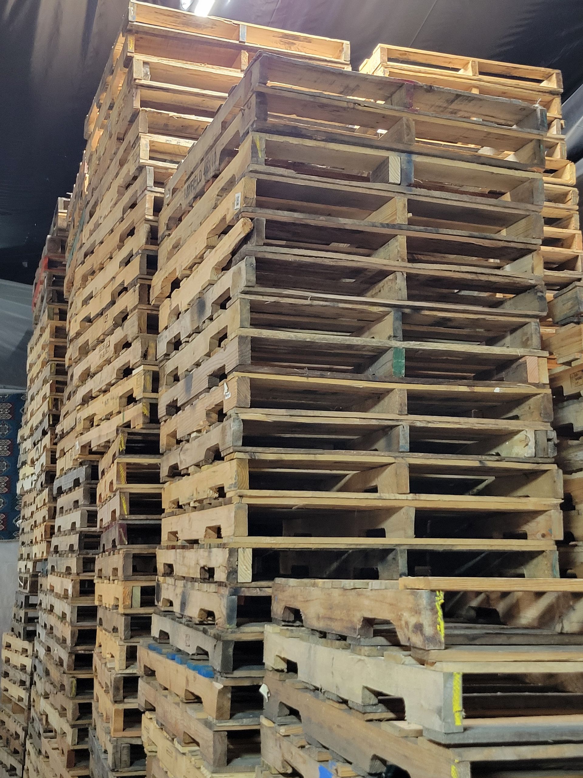 number 2 recycled pallets