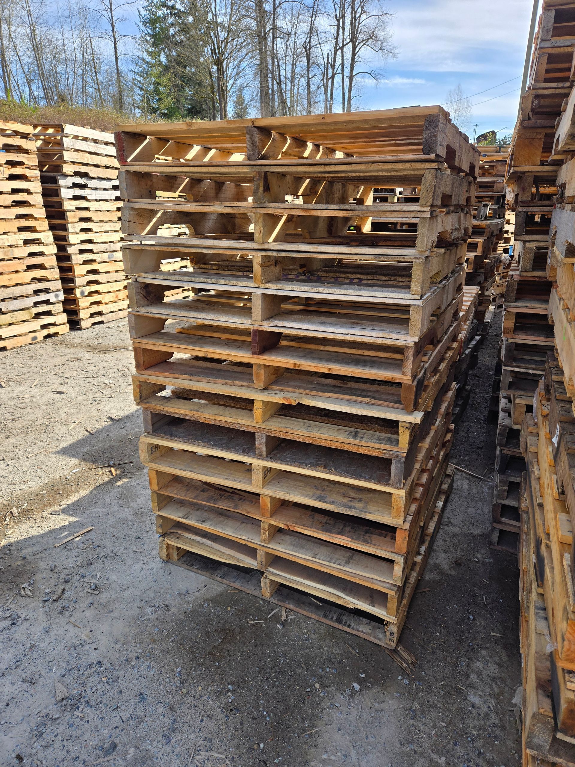 b grade pallets
