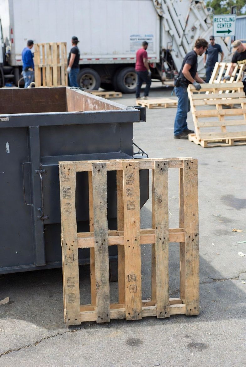 Throw a Wooden Pallet in the Dumpster