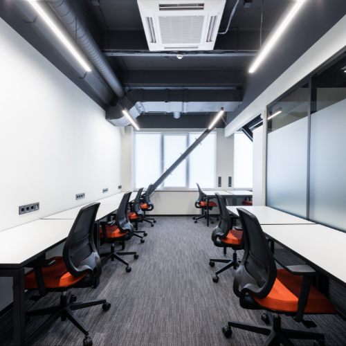 Well lit commercial office