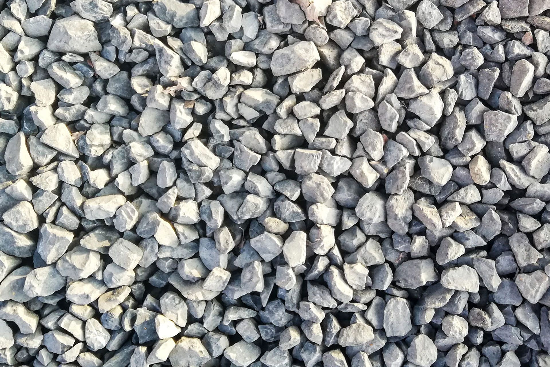 texture of gravel stones on ground