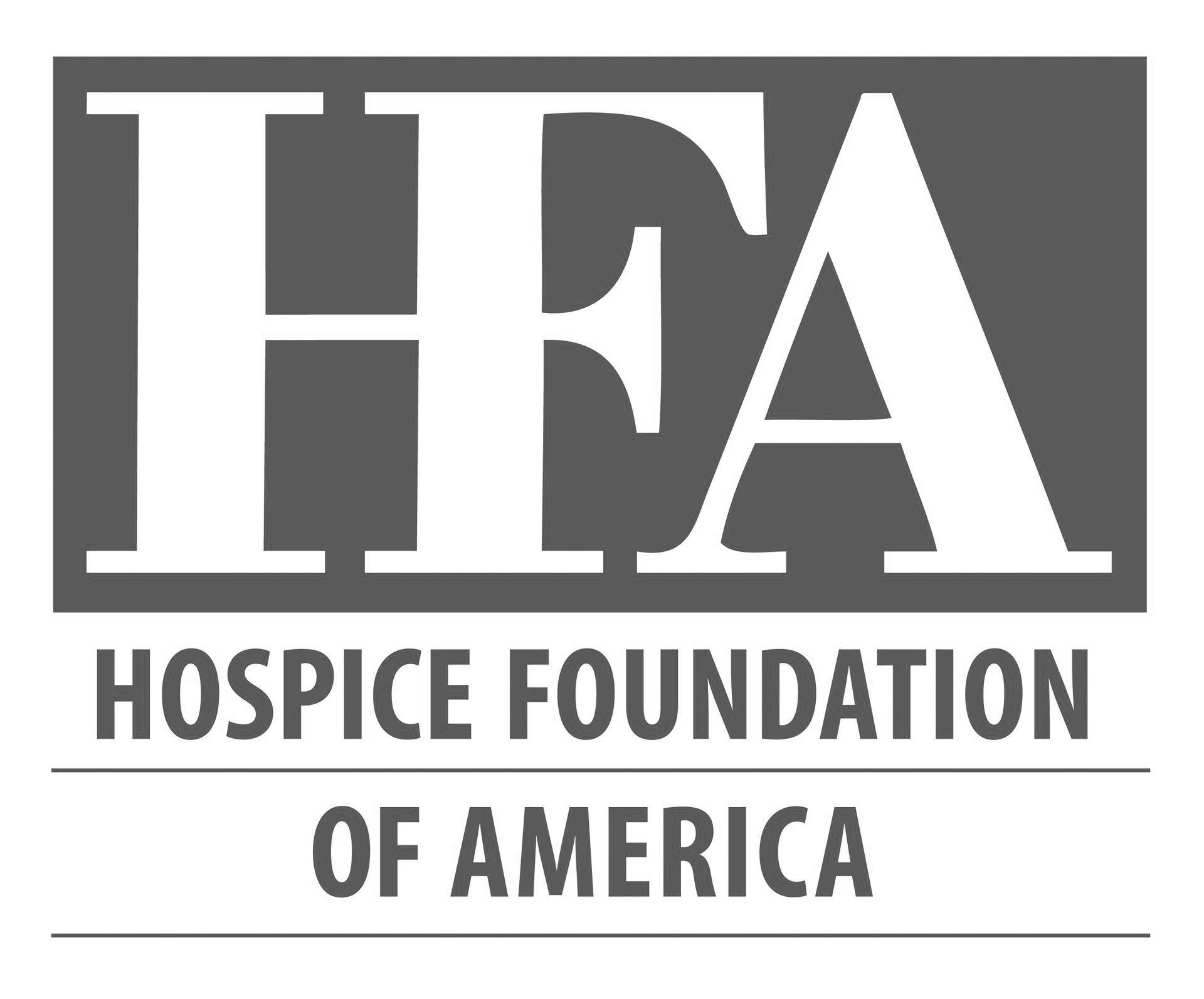 HFA logo with bold white letters