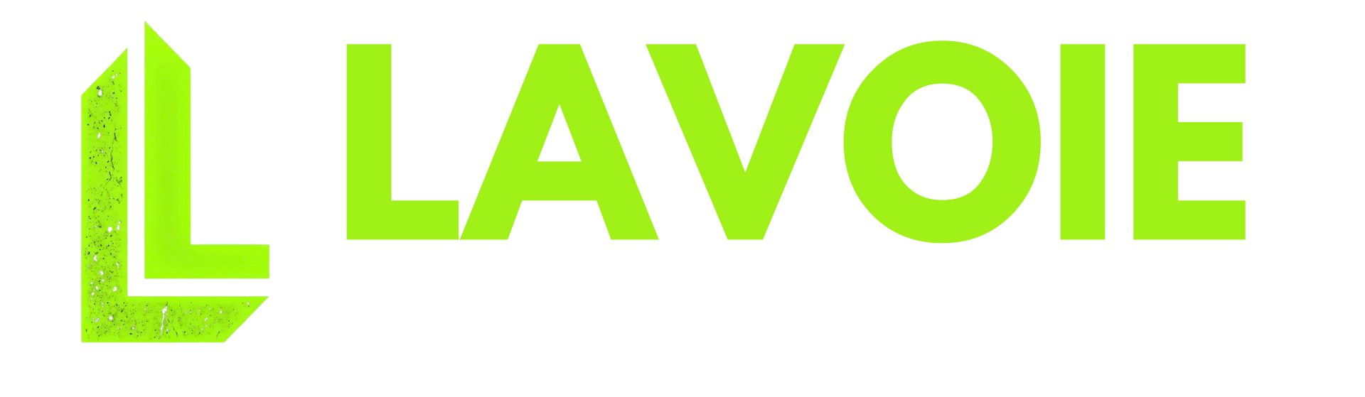 Lavoie Concrete & Excavation Logo - Transparent Background