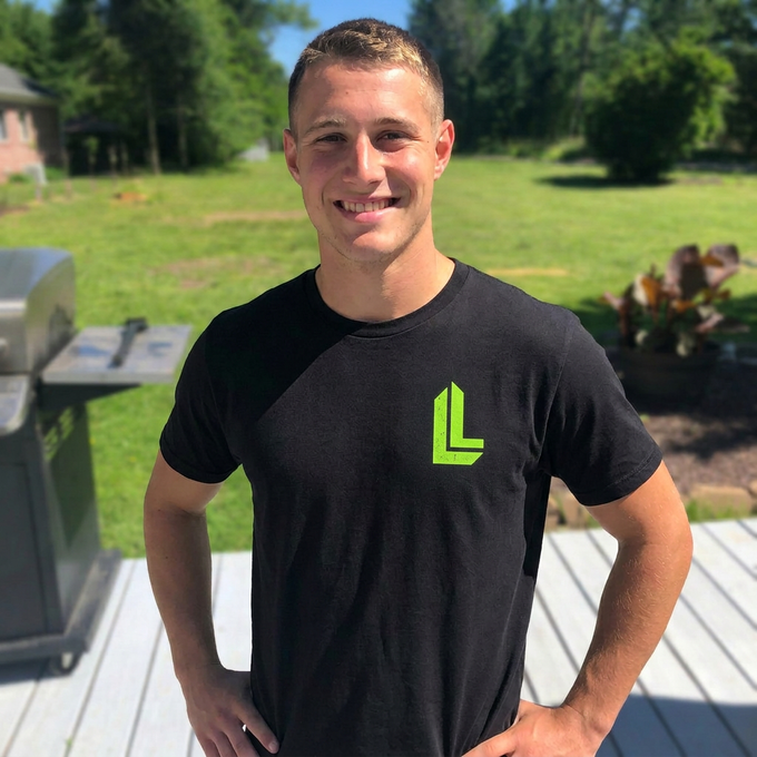 Sam Lavoie, owner of Lavoie Concrete & Excavation