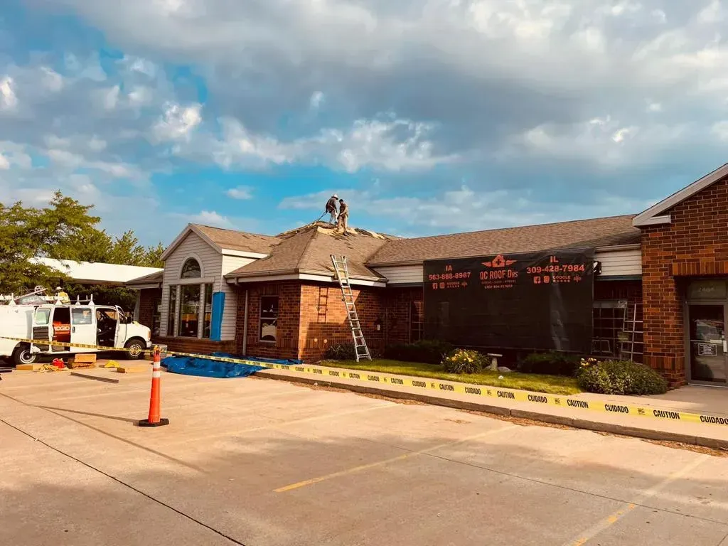 A House Is Being Remodeled with A Roof Being Installed | Fayetteville, NC | Danny Odom Roofing