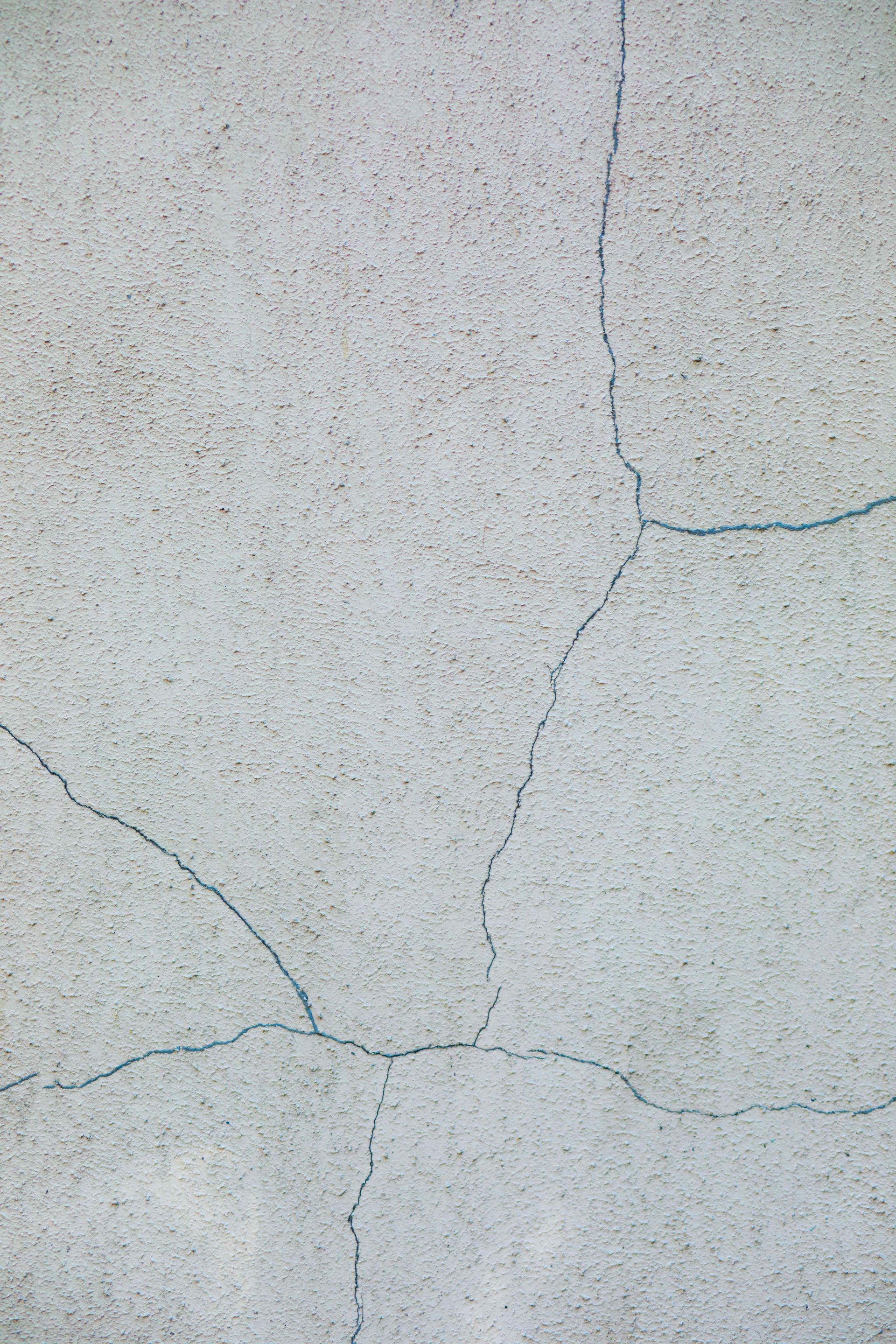 Hairline Cracks In House Concrete Foundation Need Repair