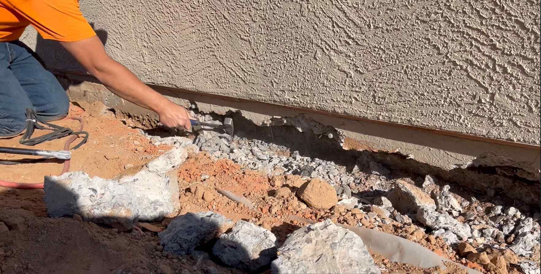 Concrete House Foundation Crumbling Needing Expert Concrete Foundation Repair